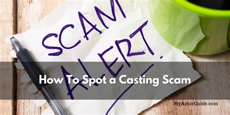 fake casting|5 Tips on Spotting Casting Scams 